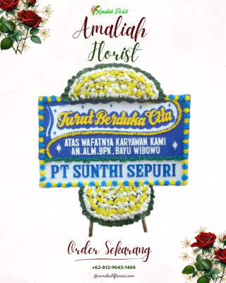 Papan Bunga Duka di Nyerot