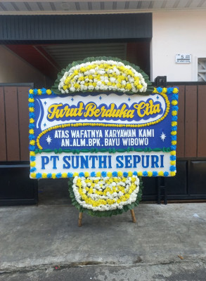 Papan Bunga Duka di Nyerot
