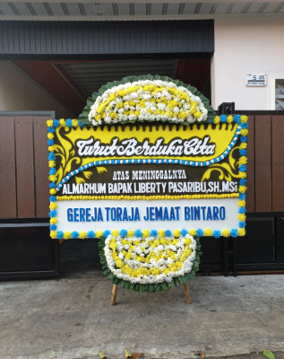Papan Bunga Duka di Nyerot